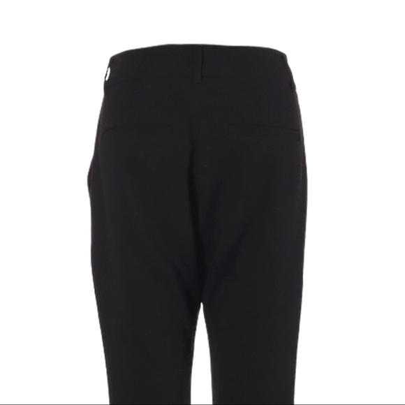 Allen Schwartz Hayden Black Crepe Crop Flare Dress Pants Size 6 - Picture 6 of 11
